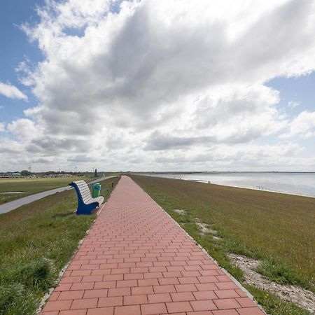 Direkt Am Deich - Ferienwohnung Oland Im Gaestehaus Am Badedeich Dagebüll المظهر الخارجي الصورة